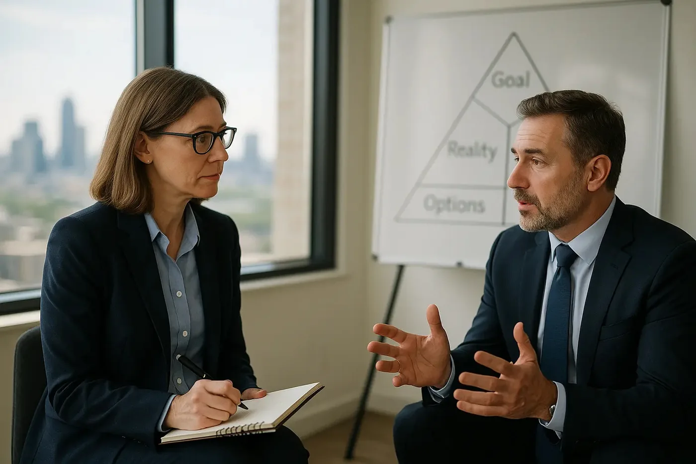 Comment la méthode GROW s’applique-t-elle dans le coaching de dirigeant ?